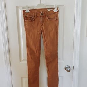 Rag & Bone Low Rise Skinny Jean Size 25